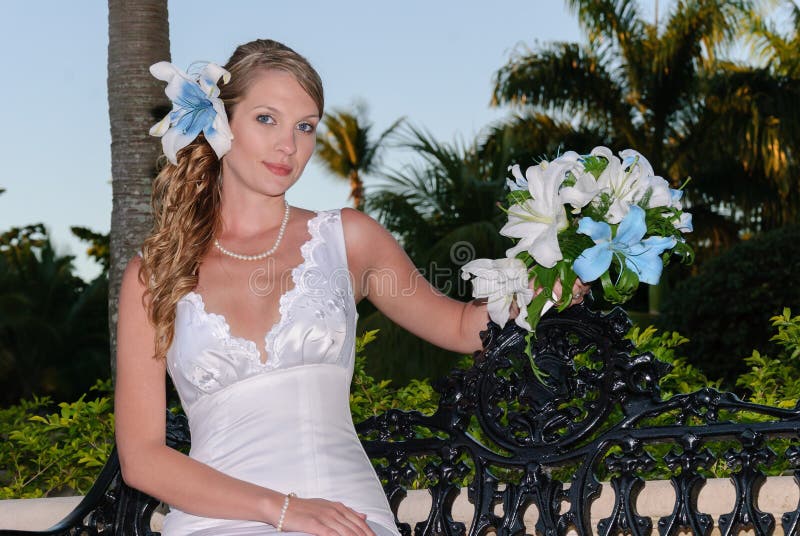 The Bride In Dominican Republic Stock Image Image Of Wedding Bride