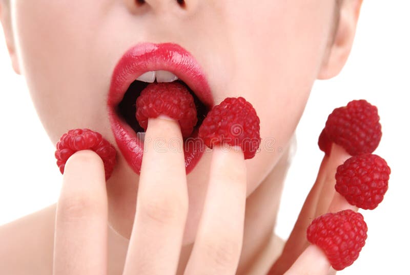 diet with raspberries