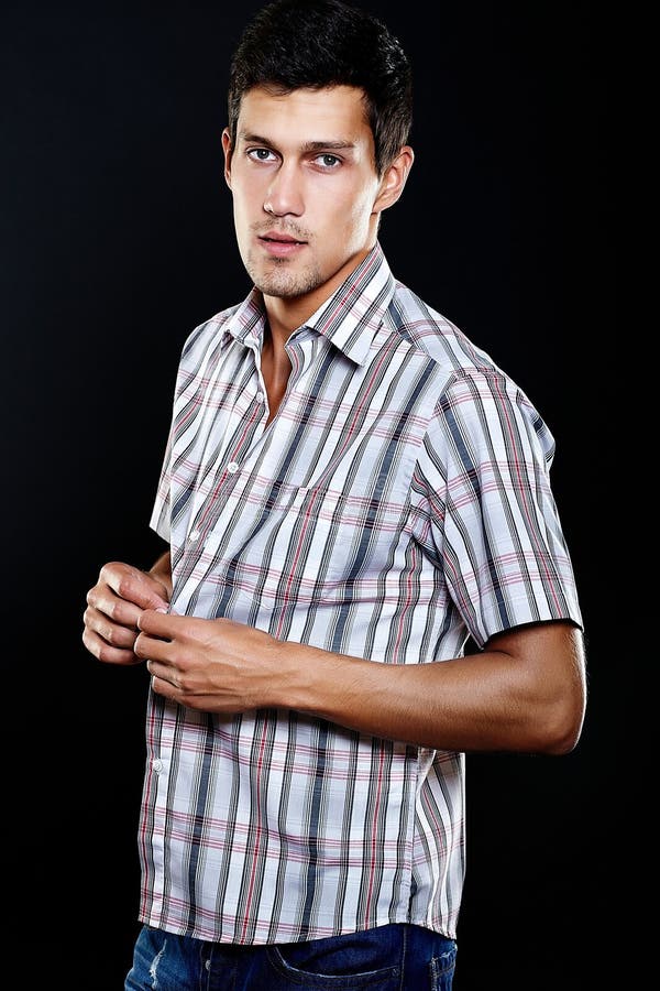 Fashion stylish young man stock image. Image of fashion - 27831819