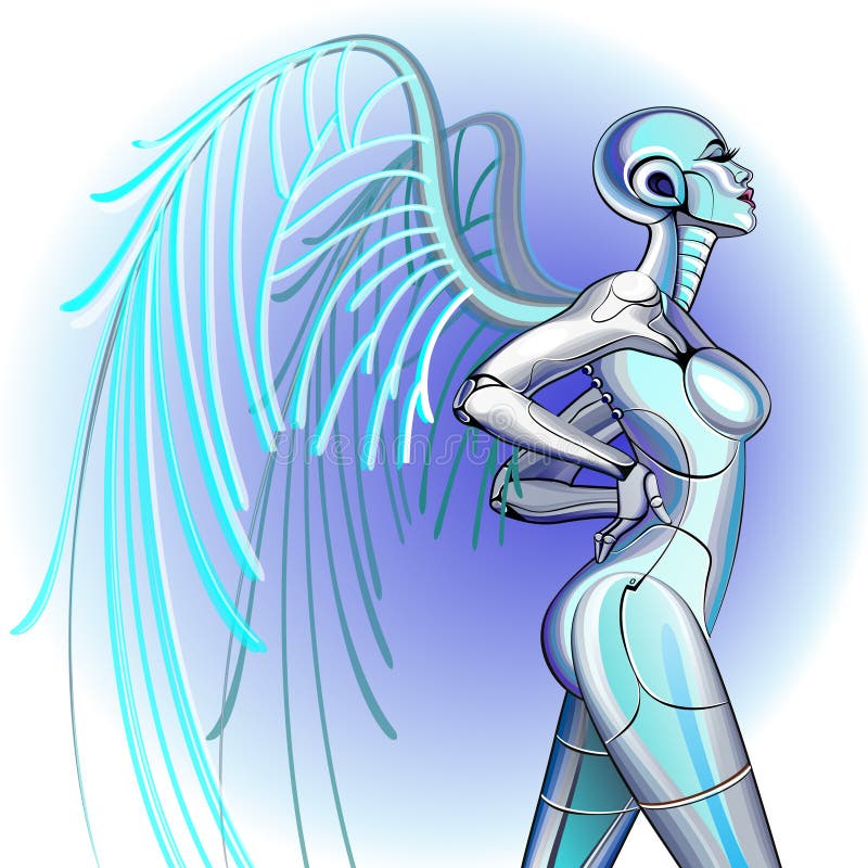 Sexy Robot Chick Naked