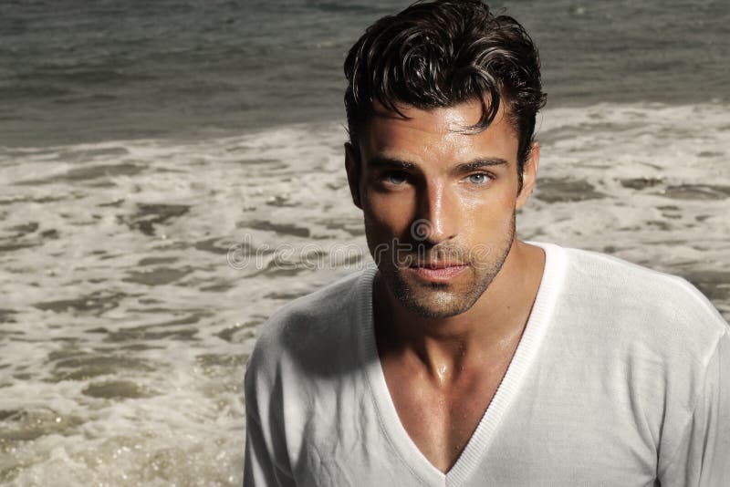 Heisser Kerl Stockfoto Bild Von Muskulos Gesicht Athlet 40187138