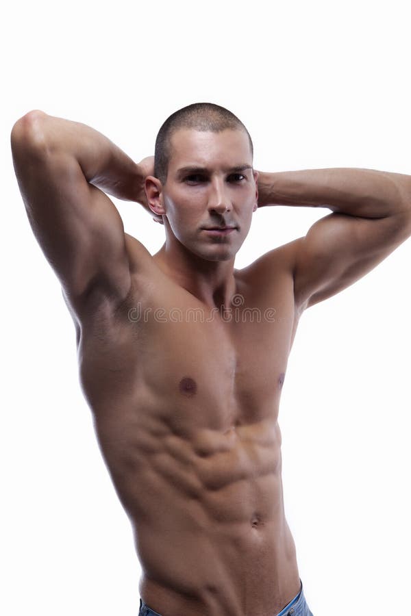 Male's body (upper part) stock photo. Image of macho - 15170126