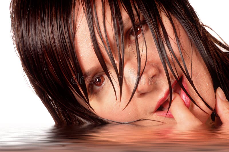 Sexy Wet Woman Picture. Image: 1599147