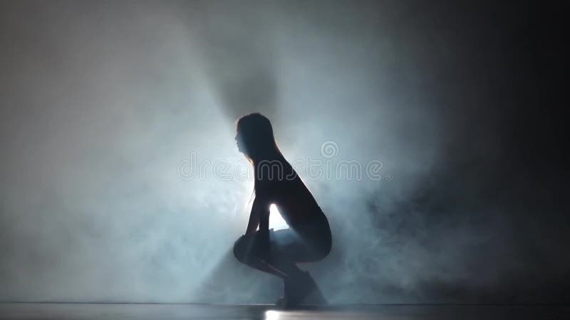 Booty Woman Hugging Herself In Bedroom Beautiful Body Girl Sitting On Bed Stock Footage