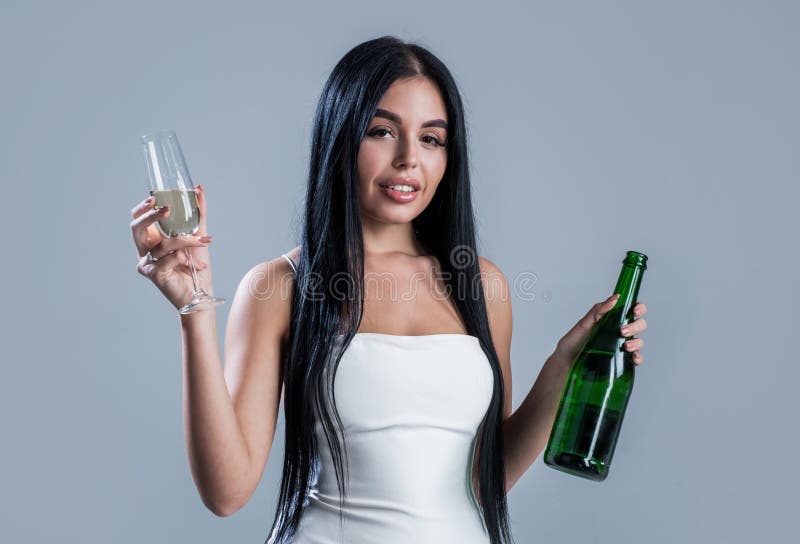 1,605 Young Sexy Woman Champagne Stock Photos - Free & Royalty-Free ...