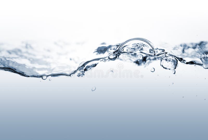 Sezione trasversale dell'onda di acqua immagine stock libera da diritti Sezione trasversale dell'onda di acqua immagine stock libera da diritti