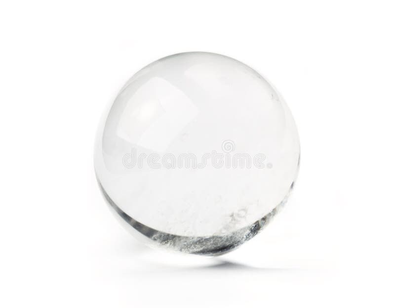 Sfera di cristallo immagine stock Sfera di cristallo immagine stock
