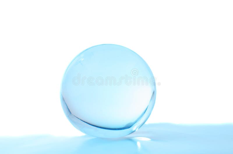 Sfera di cristallo fotografie stock libere da diritti