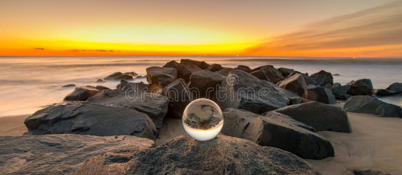 Sfera di Cystal fotografia stock libera da diritti