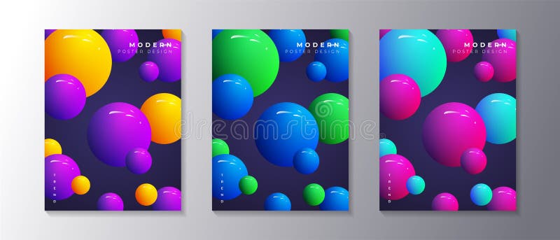 Sfera dinamica astratta Sfera dinamica 3d Insieme per la progettazione delle bolle, con gradiente di neon, poster moderni o banne illustrazione di stock Sfera dinamica astratta Sfera dinamica 3d Insieme per la progettazione delle bolle, con gradiente di neon, poster moderni o banne illustrazione di stock