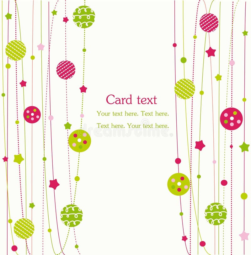 Sfere e stelle di natale royalty illustrazione gratis Sfere e stelle di natale royalty illustrazione gratis