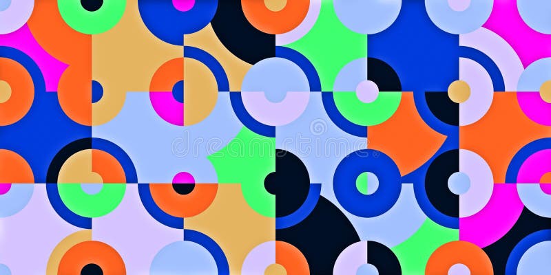 Sferturi posterioare circulare. royalty free illustration