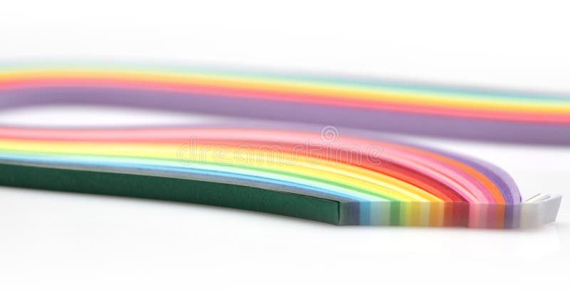 Sfocatura a messa a fuoco sfumata colore astratto striscia di arcobaleno arcobaleno sfondo orizzontale illustrazione di stock