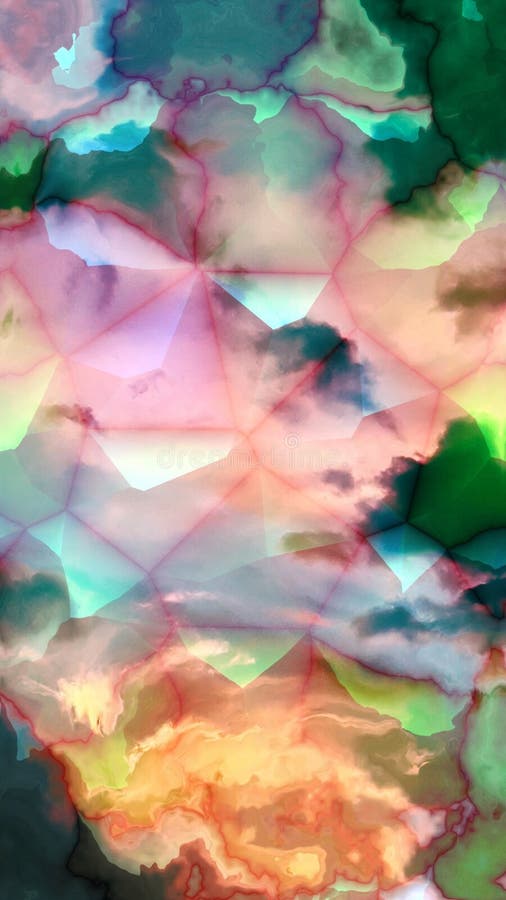 Sfondi Web astratti generati dai computer Ai Generano Sfondi Web astratti I colori le sfocature fotografia stock