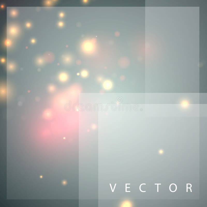 Sfondo astratto con macchie Cerchi leggeri bokeh illustrazione di stock Sfondo astratto con macchie Cerchi leggeri bokeh illustrazione di stock