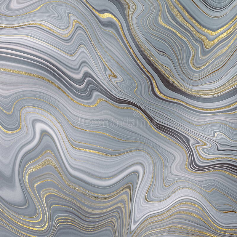 Sfondo astratto, trama di marmo grigio con vene d'oro, illustrazione artistica di marmo, pietra di moda artificiale, marchiato fotografia stock Sfondo astratto, trama di marmo grigio con vene d'oro, illustrazione artistica di marmo, pietra di moda artificiale, marchiato fotografia stock