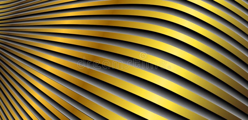 Sfondo bianco nero astratto con modello di linee 3d illustrazione di stock