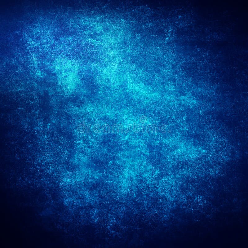 Sfondo blu astratto di una trama di sfondo blu scuro ed elegante, di colore nero al confine con un centro di luce bianco per il lu royalty illustrazione gratis