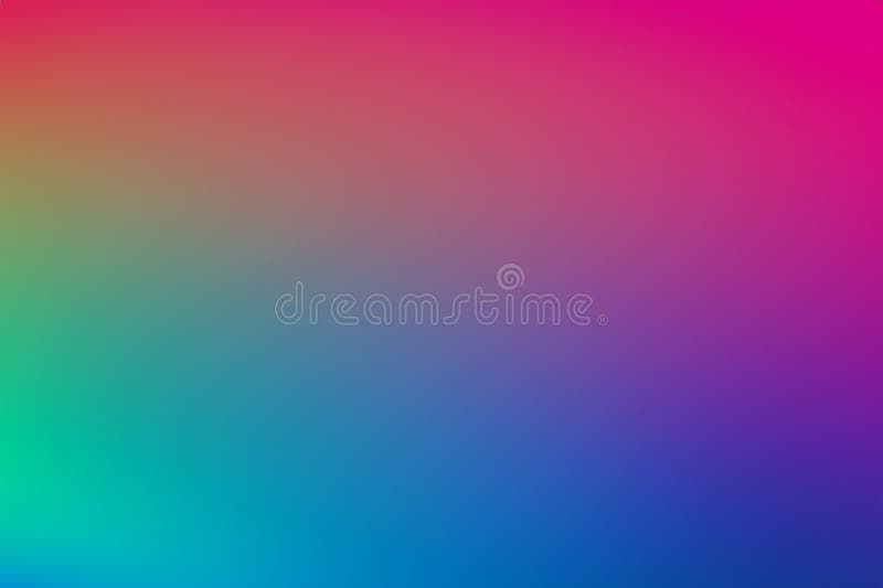 Sfondo con effetto di texture di outoffocus con gradiente di semolino viola viola di fucsia e blu chiaro di colore verde magenta royalty illustrazione gratis