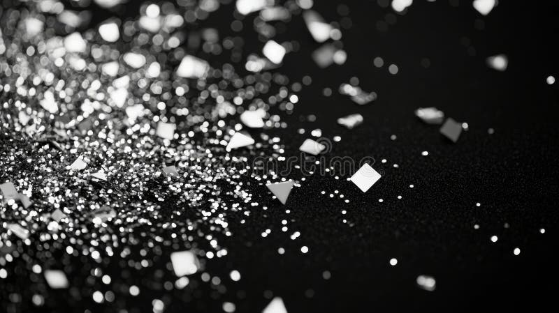 Sfondo con foglio di colore bianco e nero con effetto scintillante fotografia stock