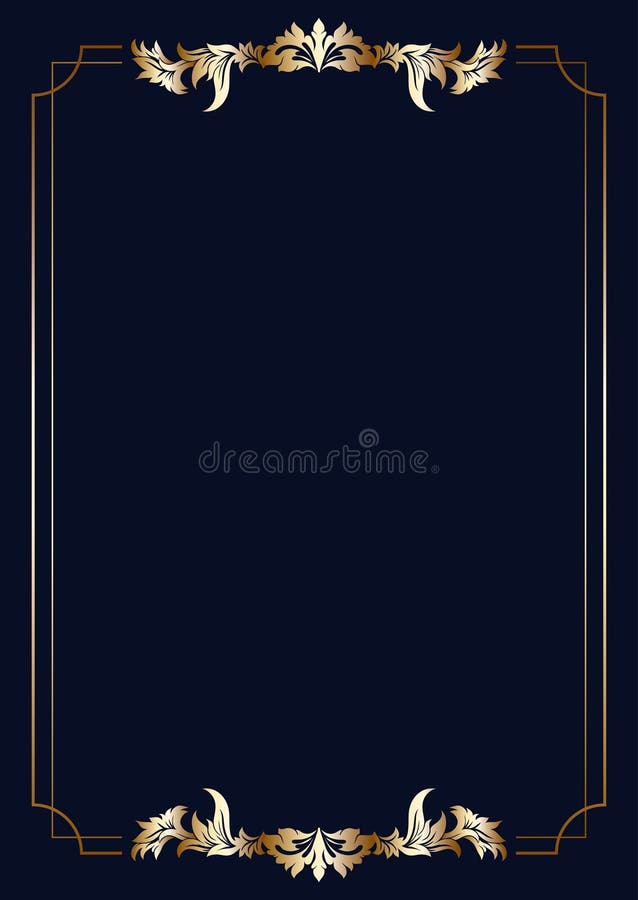 Sfondo decorativo con design elegante in oro royalty illustrazione gratis