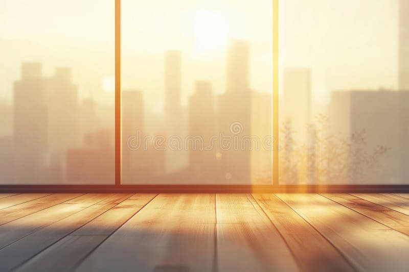 Sfondo di alta qualità per studi con una linea di skyline a luci rosse e spazi aperti per il testo fotografie stock libere da diritti