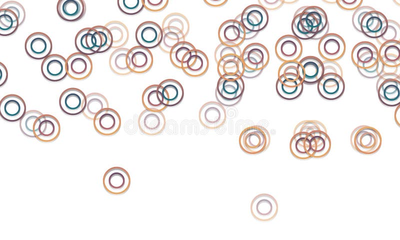 Sfondo di cerchi sfumati colorati. modello per opuscoli