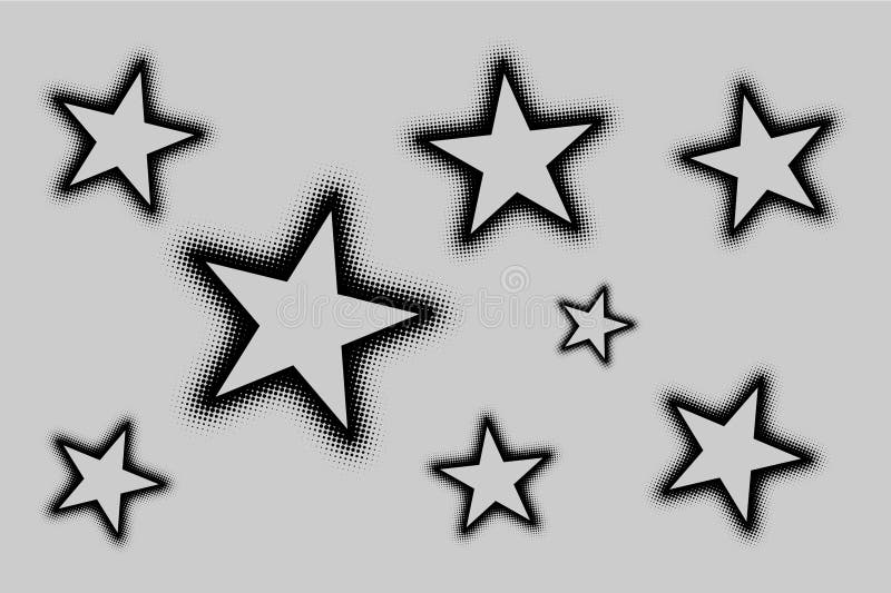 Sfondo di mezzitoni astratto con schema di forma triangolare, nero e bianco, progettazione illustrazione di stock