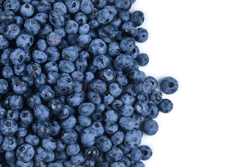 Sfondo di mirtilli freschi Fragole di mirtilli