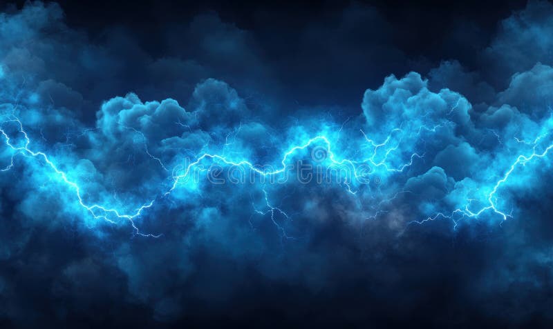 Sfondo di nuvole tempeste blu drammatica royalty illustrazione gratis