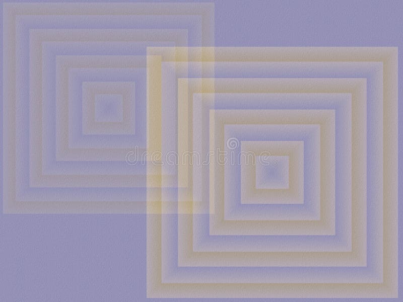 Sfondo di quadratini concentrici intersecati con carta da parati di fantasia gesso illustrazione di stock