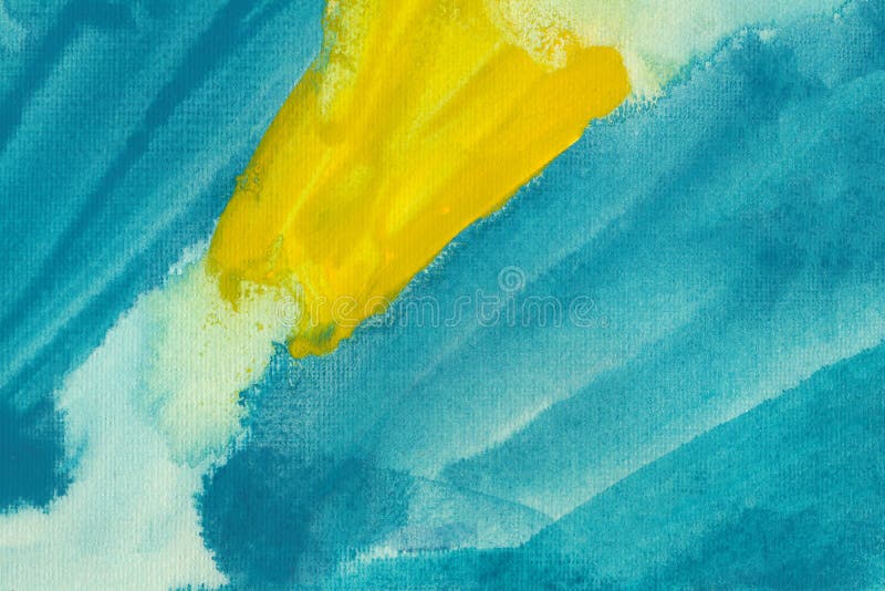 Sfondo di tinta turchese e di acquerello giallo Limone disegnato a mano e smedie blu, suddivide lo sfondo astratto illustrazione di stock Sfondo di tinta turchese e di acquerello giallo Limone disegnato a mano e smedie blu, suddivide lo sfondo astratto illustrazione di stock