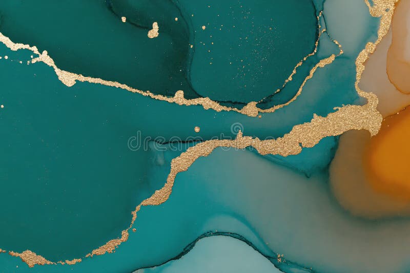 Sfondo espressionistico astratto con trama pitture colorate. Generativo AI immagine stock libera da diritti