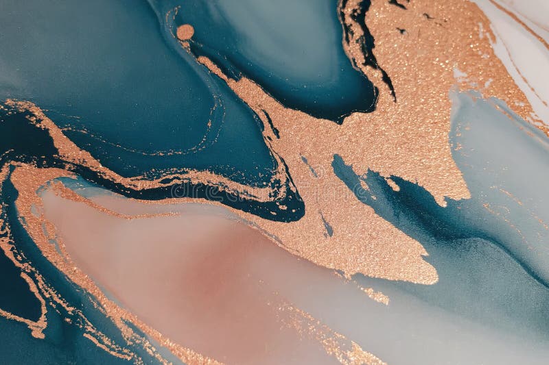 Sfondo espressionistico astratto con trama pitture colorate. Generativo AI fotografie stock libere da diritti