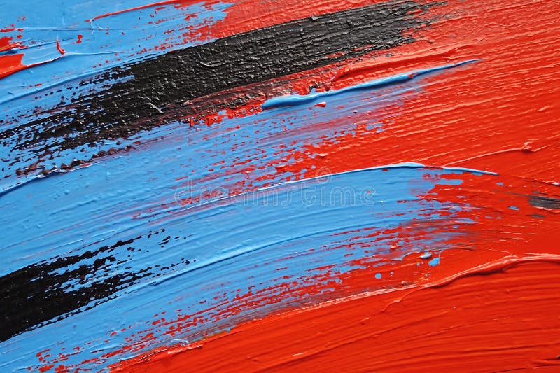 Sfondo espressionistico astratto con trama pitture colorate. Generativo AI immagini stock