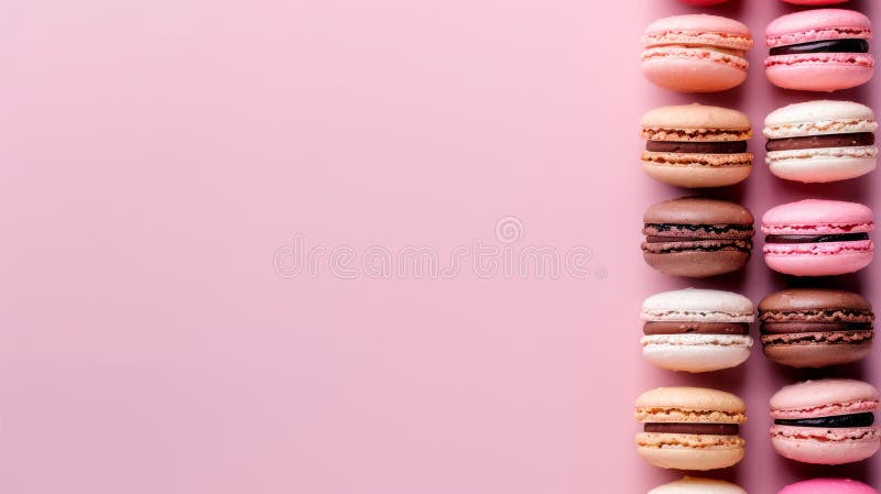 Sfondo macaronico con colori colorati per una splendida presentazione royalty illustrazione gratis