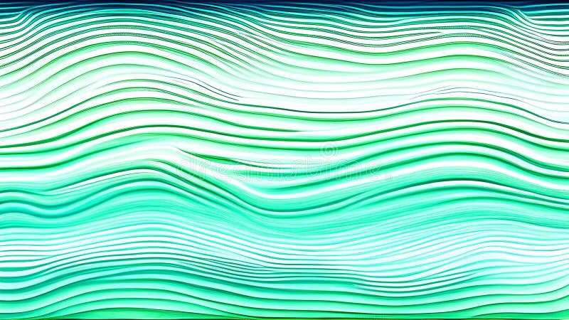 Sfondo orizzontale di onda astratta con colorazione peruviana in mattoni a fuoco e colori di colore verde chiaro in mare. può esse illustrazione vettoriale