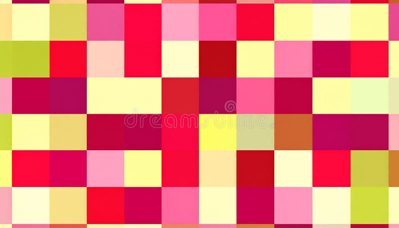 Sfondo retroattivo con quadratini. Sfondo stile retroattivo con quadratini di dimensioni diverse illustrazione vettoriale