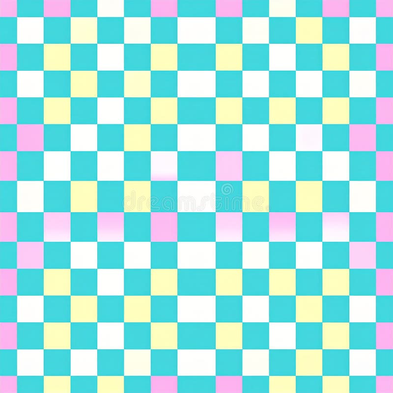 Sfondo retroattivo con quadratini. Sfondo stile retroattivo con quadratini di dimensioni diverse royalty illustrazione gratis
