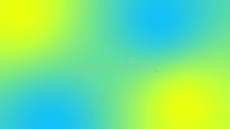 Sfondo sfumatura blu e giallo. animazione dello sfondo astratto. sfondo generato digitale illustrazione vettoriale