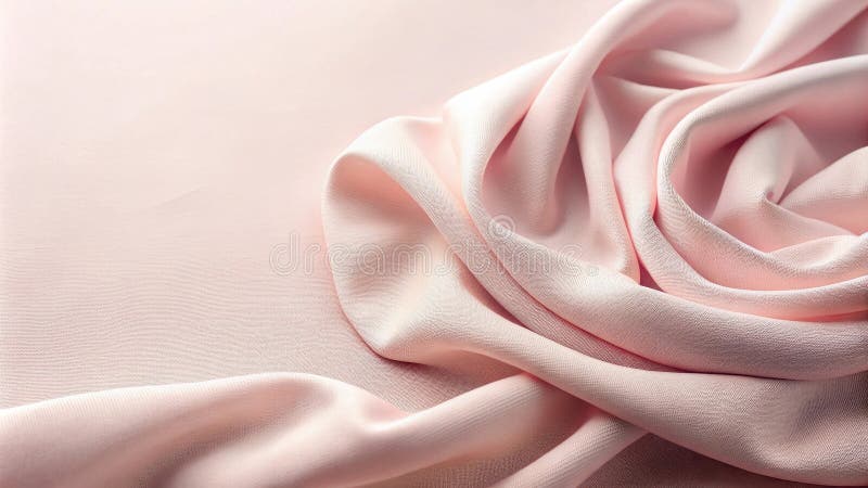 Sfondo trama di tessuto rosa decorato elegante per progetti di progettazione. Generative AI illustrazione vettoriale