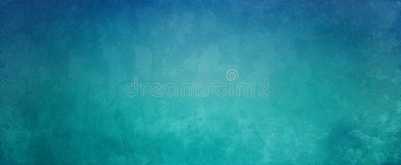 Abstract blue green background with soft bright center glowing with light center and dark blue border with an old vintage grunge texture. Abstract blue green background with soft bright center glowing with light center and dark blue border with an old vintage grunge texture