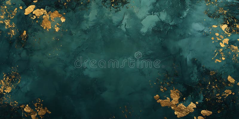 Sfondo verde per il portafoglio verde delle foreste per l'estetica ispirata alla naturaDisegni di design dell'estetica minimalista royalty illustrazione gratis