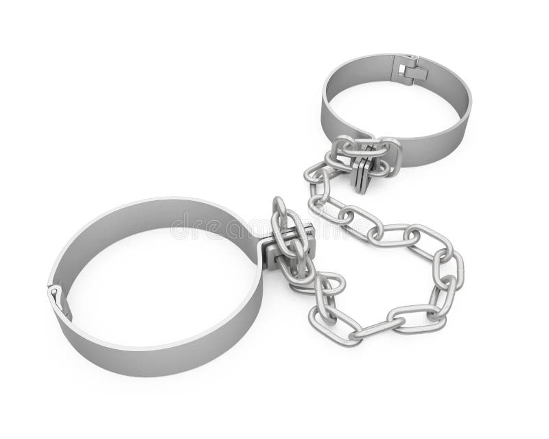 Shackles stock vector. Illustration of punishment, sentence 26507104