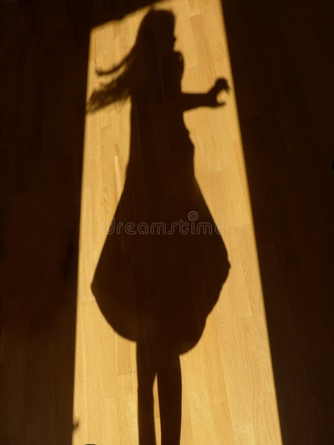 Shadow dancing royalty free stock photo Shadow dancing royalty free stock photo