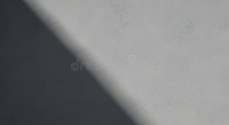 Shadow Overlay Subtle Contrast Light Effect Concrete Wall Architectural Design Minimalist Backdrop stock illustration