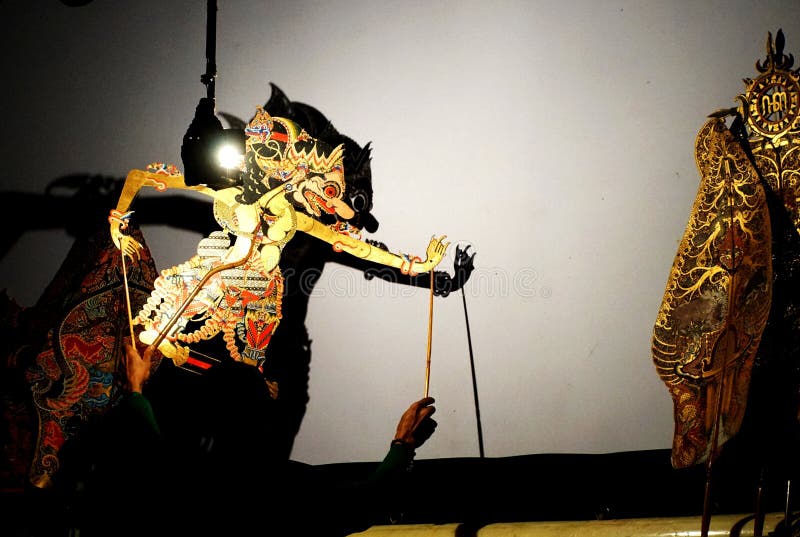 Shadow puppets is a traditional Indonesian art that mainly develops in Java.