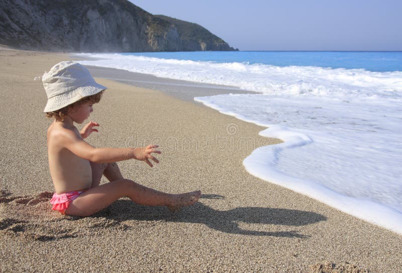 Shadow on the sand