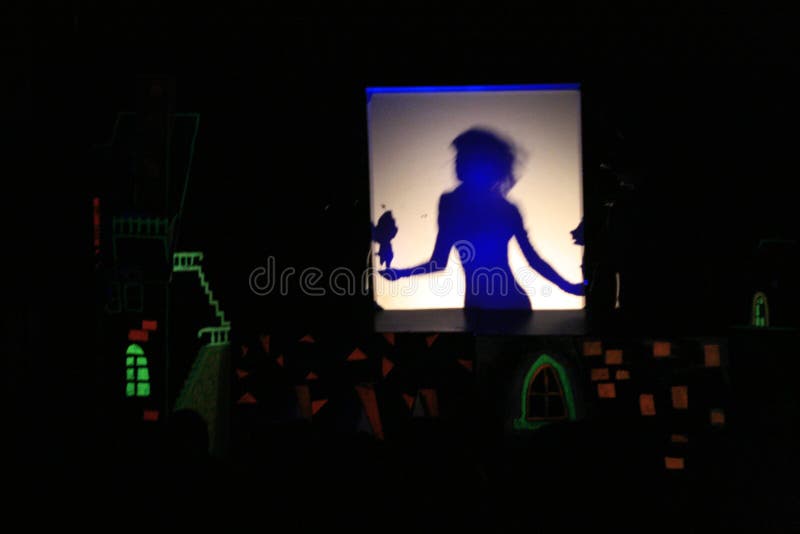 Shadow Theatre stock photography