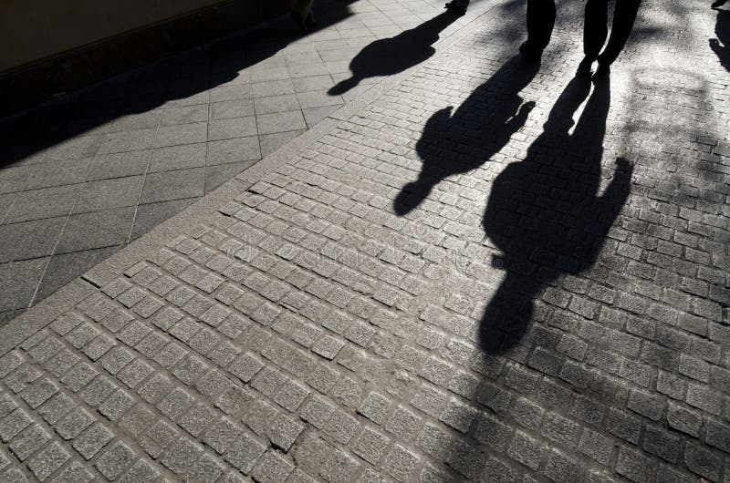 Oscuridad de lo largo de cabeza de gato calles,, andalucía,.